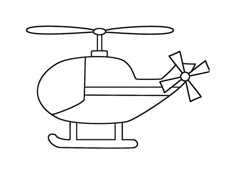 Helicopter Printable